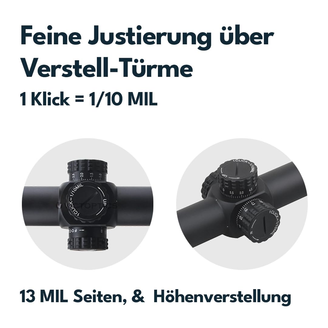 Amazon.co.jp: ベクターオプティクス VictOptics S4 6-24x50 FFP